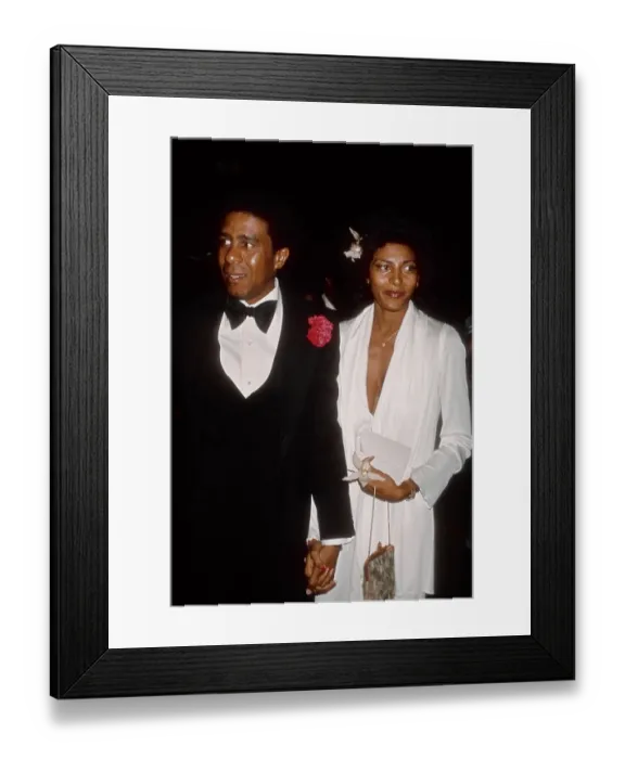 Framed Print : Richard Pryor And Pam Grier Framed Print : Richard Pryor And Pam Grier