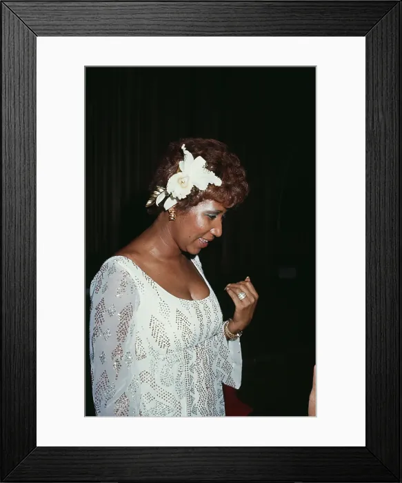 Framed Print : Aretha Franklin at the 19th Annual Grammy Awards Framed Print : Aretha Franklin at the 19th Annual Grammy Awards