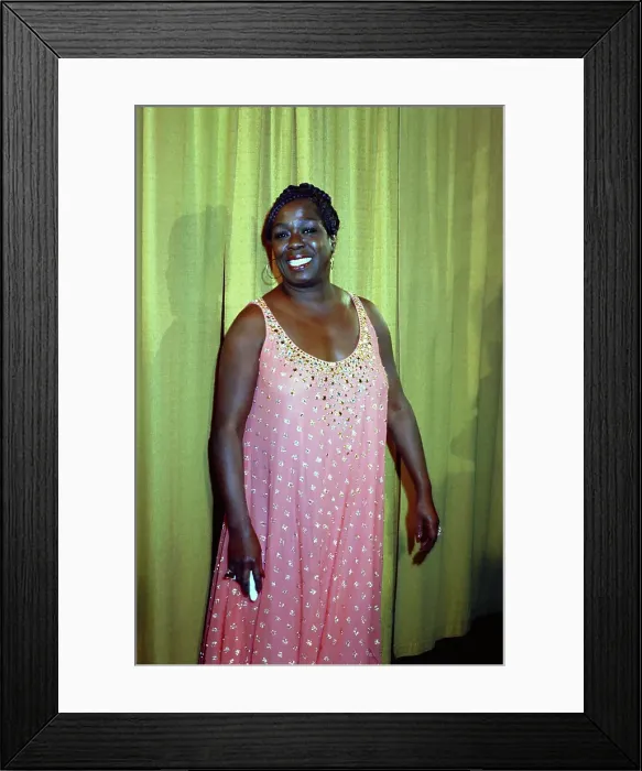 Framed Print : Sarah Vaughan At The Grammys