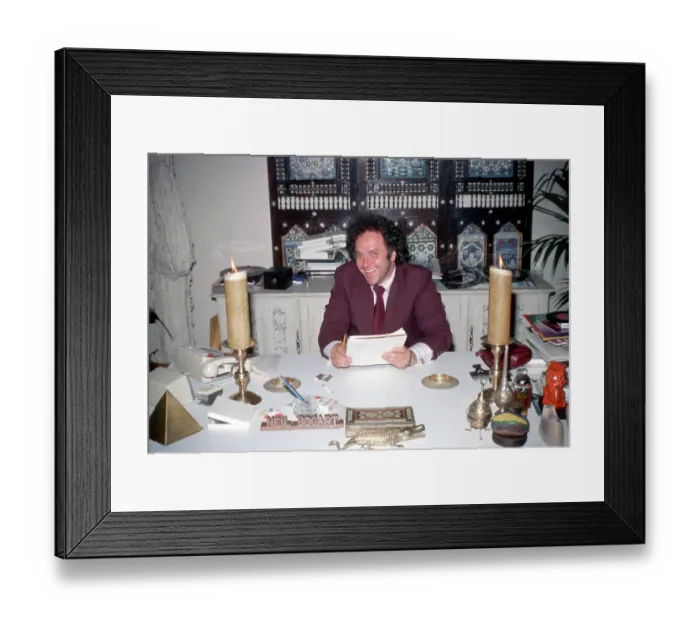 Framed Print : Photo of Neil Bogart Framed Print : Photo of Neil Bogart