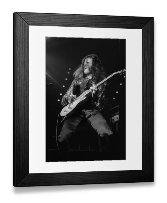 Framed Print : Thin Lizzy Play The Forum, Inglewood, 1977 Framed Print : Thin Lizzy Play The Forum, Inglewood, 1977