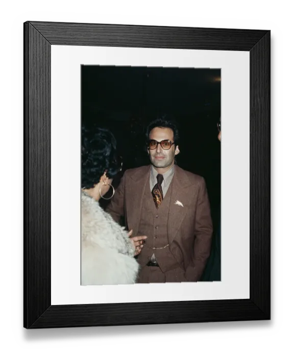 Framed Print : Aretha Franklin's 35th Birthday Party Framed Print : Aretha Franklin's 35th Birthday Party