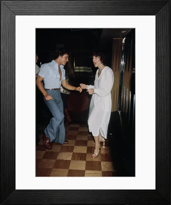 Framed Print : Pips Disco And Backgammon Club