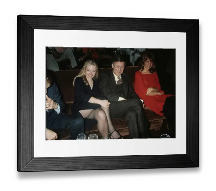 Framed Print : Edward Mallory Attends Pips Disco And Backgammon Club Framed Print : Edward Mallory Attends Pips Disco And Backgammon Club