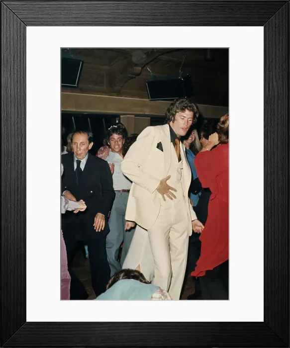 Framed Print : David Hasselhoff Attends Pips Disco And Backgammon Club Framed Print : David Hasselhoff Attends Pips Disco And Backgammon Club