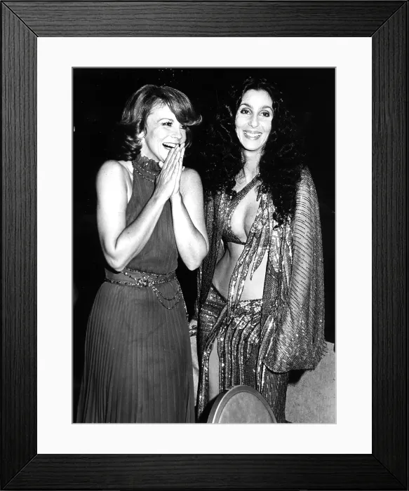 Framed Print : Ann-Margret And Cher