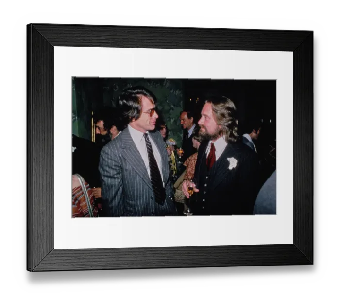 Framed Print : Wedding Reception Of Michael Douglas & Diandra Luker, 1977 Framed Print : Wedding Reception Of Michael Douglas & Diandra Luker, 1977