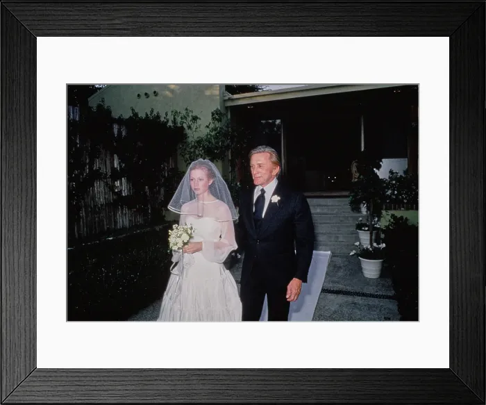 Framed Print : Wedding Reception Of Michael Douglas & Diandra Luker, 1977 Framed Print : Wedding Reception Of Michael Douglas & Diandra Luker, 1977