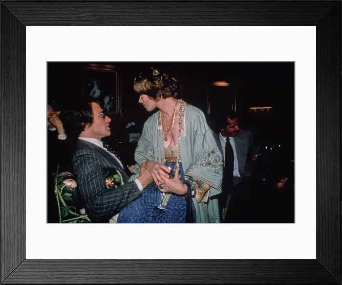 Framed Print : Wedding Reception Of Michael Douglas & Diandra Luker, 1977 Framed Print : Wedding Reception Of Michael Douglas & Diandra Luker, 1977