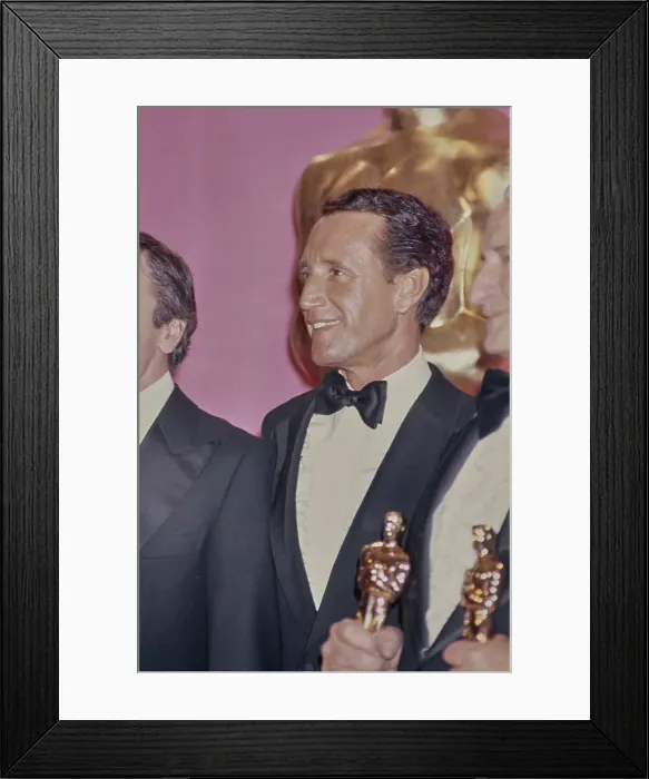 Framed Print : 49th Academy Awards - Press Room Framed Print : 49th Academy Awards - Press Room
