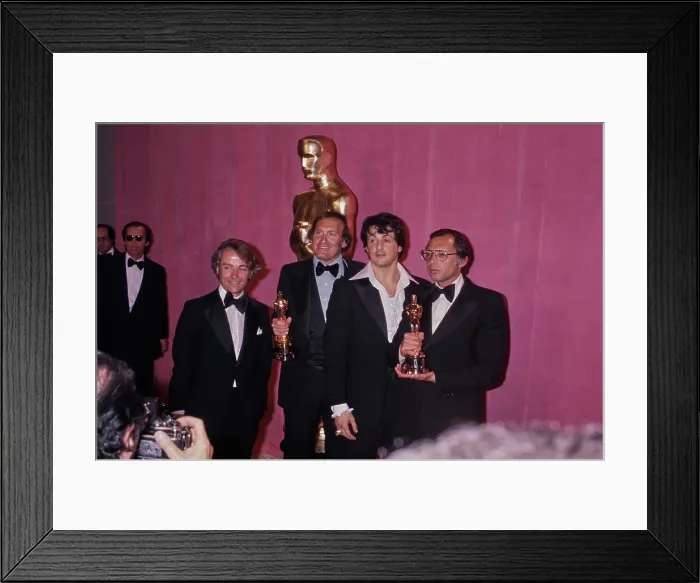 Framed Print : 49th Academy Awards - Press Room Framed Print : 49th Academy Awards - Press Room