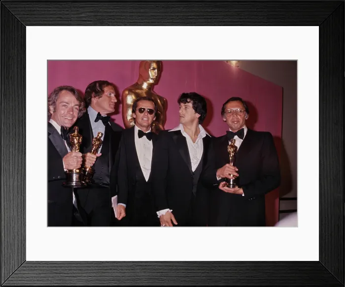 Framed Print : 49th Academy Awards - Press Room Framed Print : 49th Academy Awards - Press Room