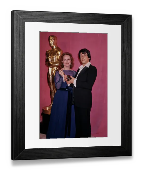 Framed Print : 49th Academy Awards - Press Room Framed Print : 49th Academy Awards - Press Room