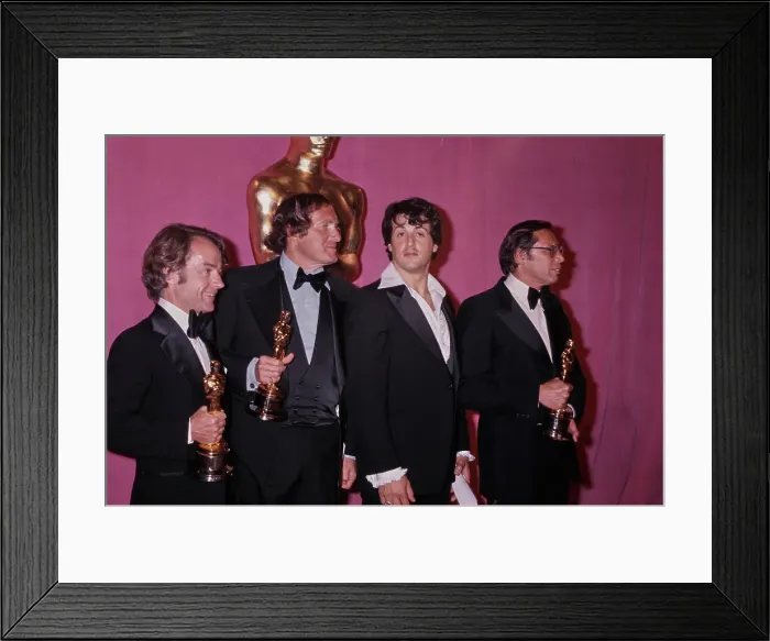 Framed Print : 49th Academy Awards - Press Room Framed Print : 49th Academy Awards - Press Room
