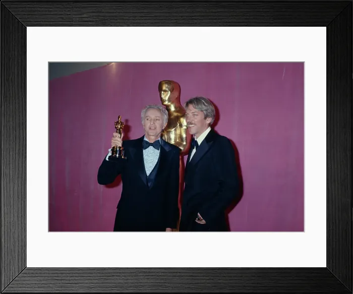 Framed Print : 49th Academy Awards - Press Room Framed Print : 49th Academy Awards - Press Room