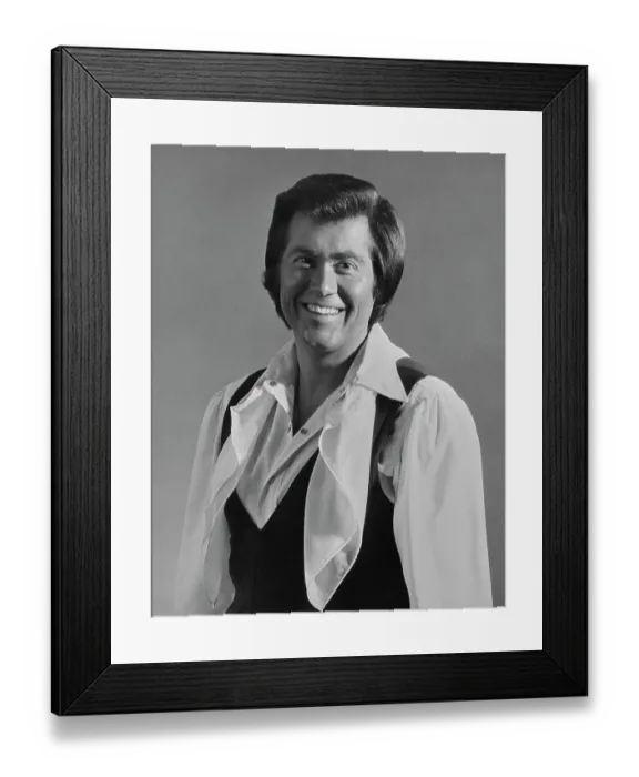 Framed Print : Wayne Newton, American Singer & Actor Framed Print : Wayne Newton, American Singer & Actor
