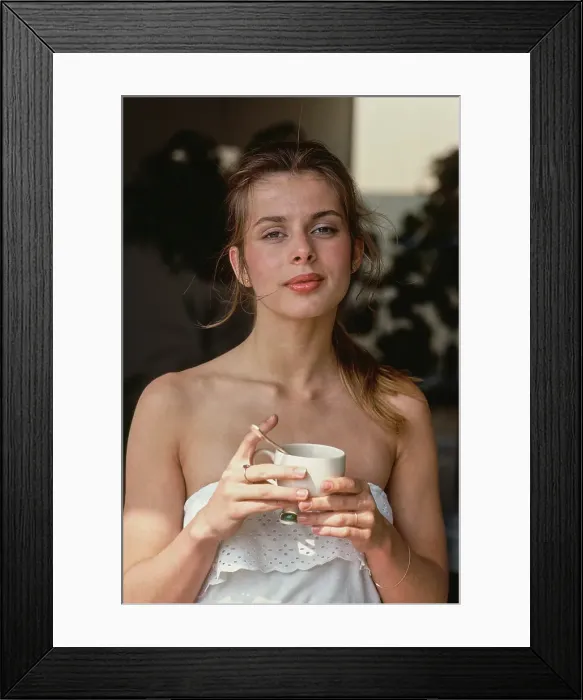Framed Print : Nastassja Kinski, German Fashion Model & Actress Framed Print : Nastassja Kinski, German Fashion Model & Actress