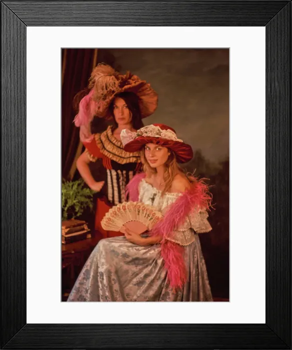 Framed Print : Brigitte Tocki & Nastassja Kinski Framed Print : Brigitte Tocki & Nastassja Kinski