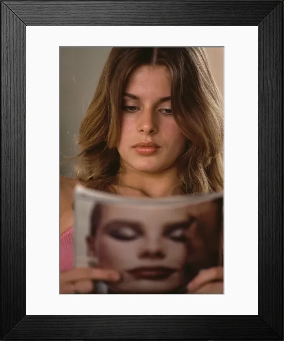 Framed Print : Nastassja Kinski, German Fashion Model & Actress Framed Print : Nastassja Kinski, German Fashion Model & Actress
