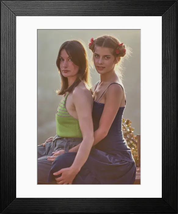 Framed Print : Brigitte Tocki & Nastassja Kinski Framed Print : Brigitte Tocki & Nastassja Kinski