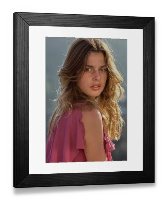 Framed Print : Nastassja Kinski, German Fashion Model & Actress Framed Print : Nastassja Kinski, German Fashion Model & Actress