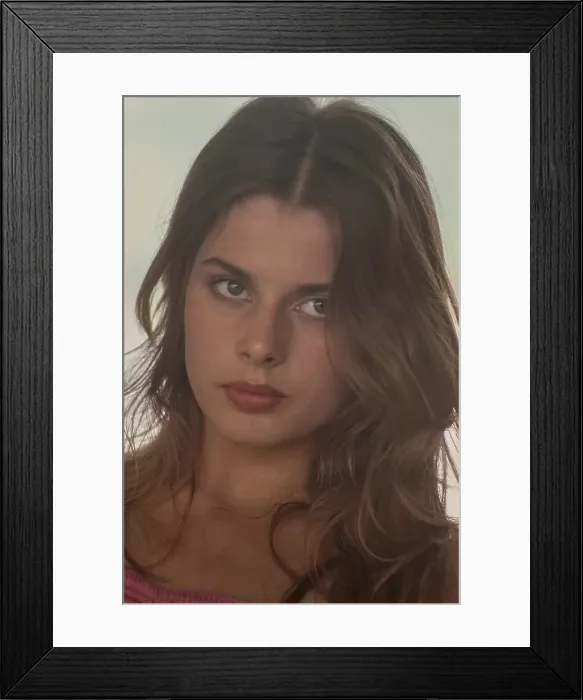 Framed Print : Nastassja Kinski, German Fashion Model & Actress Framed Print : Nastassja Kinski, German Fashion Model & Actress