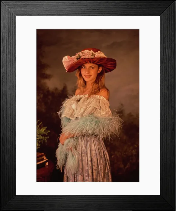 Framed Print : Nastassja Kinski, German Fashion Model & Actress