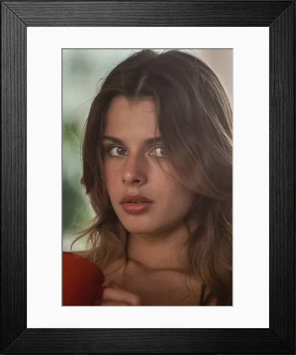 Framed Print : Nastassja Kinski, German Fashion Model & Actress Framed Print : Nastassja Kinski, German Fashion Model & Actress