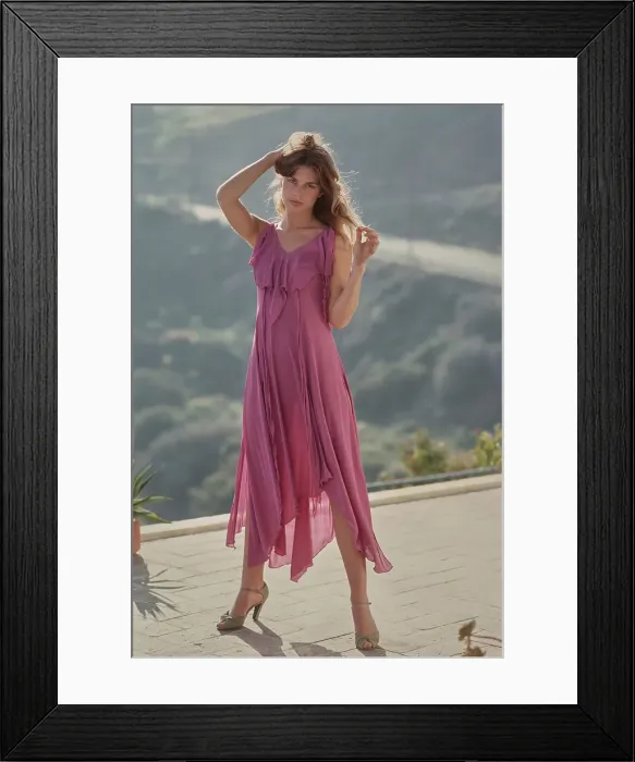 Framed Print : Nastassja Kinski, German Fashion Model & Actress