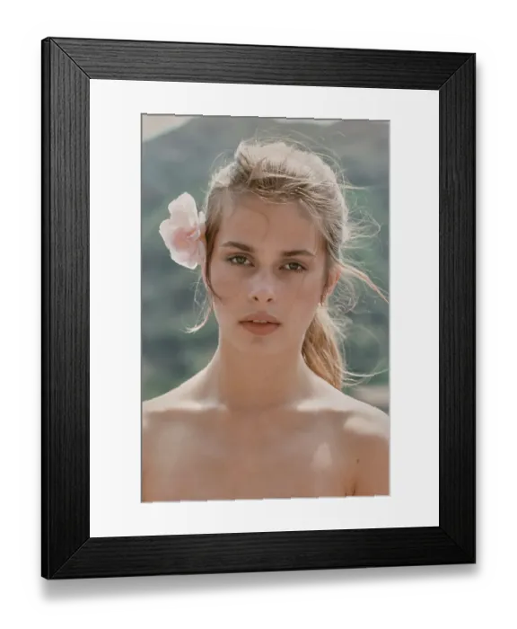 Framed Print : Nastassja Kinski, German Fashion Model & Actress Framed Print : Nastassja Kinski, German Fashion Model & Actress