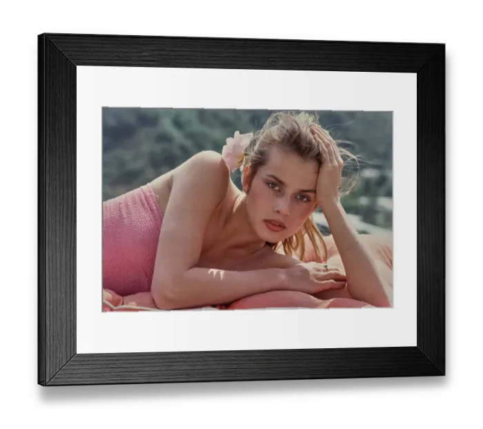 Framed Print : Nastassja Kinski, German Fashion Model & Actress Framed Print : Nastassja Kinski, German Fashion Model & Actress