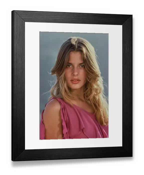 Framed Print : Nastassja Kinski, German Fashion Model & Actress Framed Print : Nastassja Kinski, German Fashion Model & Actress