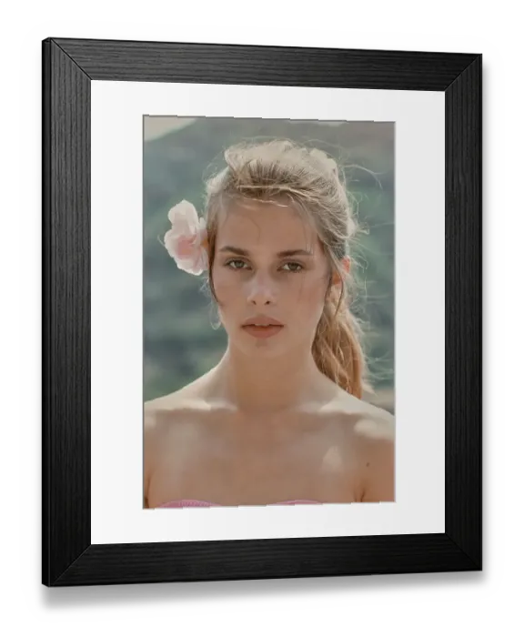 Framed Print : Nastassja Kinski, German Fashion Model & Actress Framed Print : Nastassja Kinski, German Fashion Model & Actress
