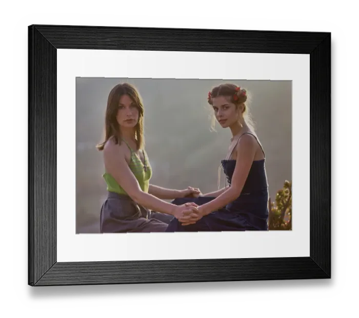 Framed Print : Brigitte Tocki & Nastassja Kinski Framed Print : Brigitte Tocki & Nastassja Kinski