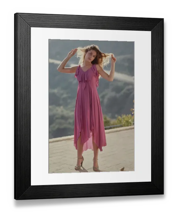 Framed Print : Nastassja Kinski, German Fashion Model & Actress Framed Print : Nastassja Kinski, German Fashion Model & Actress