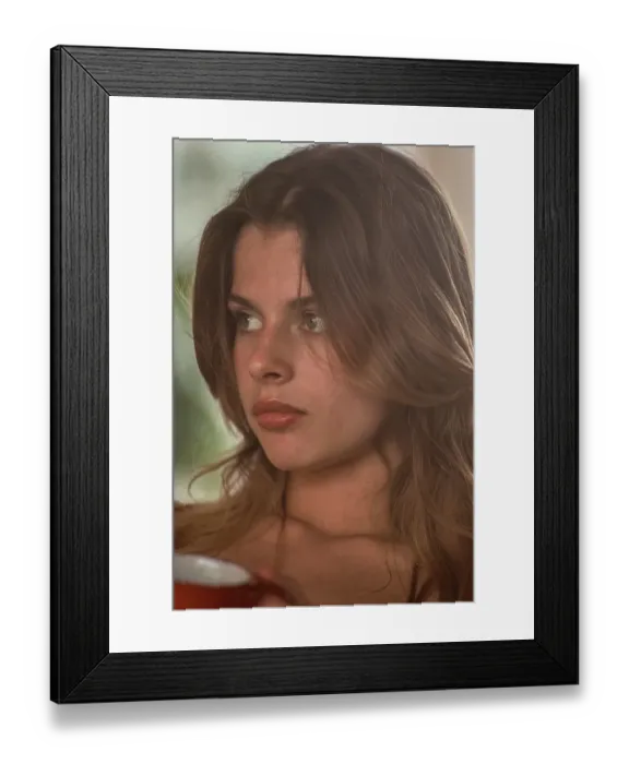 Framed Print : Nastassja Kinski, German Fashion Model & Actress Framed Print : Nastassja Kinski, German Fashion Model & Actress