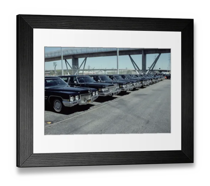 Framed Print : Cadillac Motors, 1977 Framed Print : Cadillac Motors, 1977
