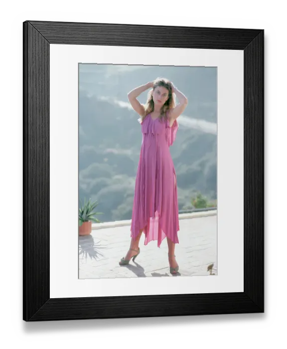 Framed Print : Nastassja Kinski Portrait Session Framed Print : Nastassja Kinski Portrait Session