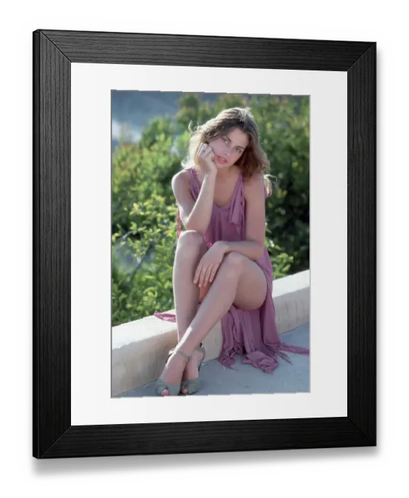 Framed Print : Nastassja Kinski Portrait Session Framed Print : Nastassja Kinski Portrait Session
