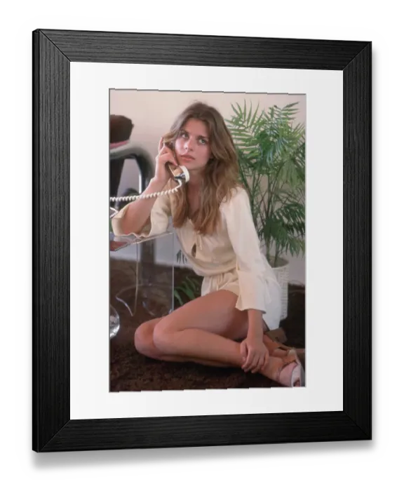 Framed Print : Nastassja Kinski Portrait Session