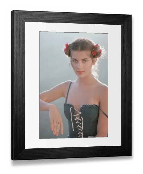 Framed Print : Nastassja Kinski Portrait Session Framed Print : Nastassja Kinski Portrait Session