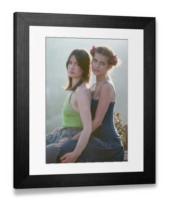 Framed Print : Nastassja Kinski Portrait Session