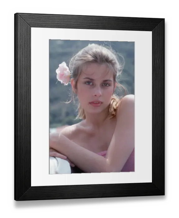 Framed Print : Nastassja Kinski Portrait Session Framed Print : Nastassja Kinski Portrait Session
