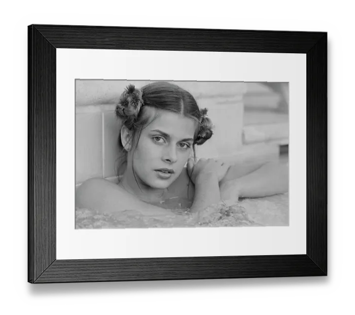 Framed Print : Nastassja Kinski, German Actress & Model Framed Print : Nastassja Kinski, German Actress & Model