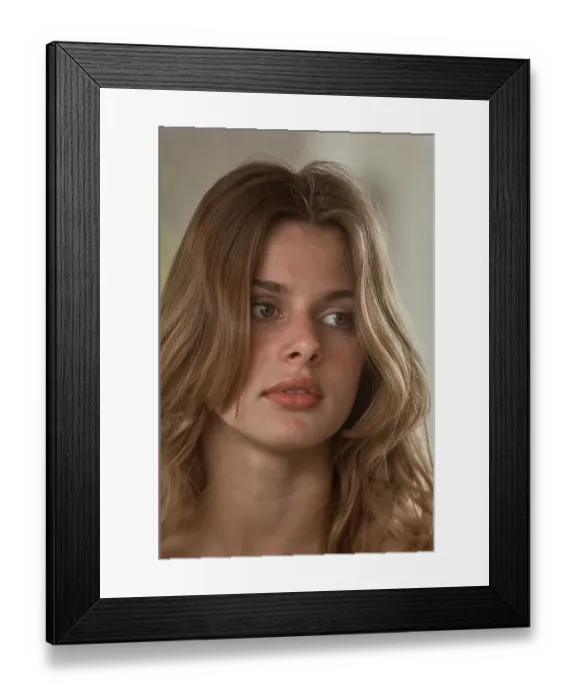 Framed Print : Nastassja Kinski, German Fashion Model & Actress Framed Print : Nastassja Kinski, German Fashion Model & Actress