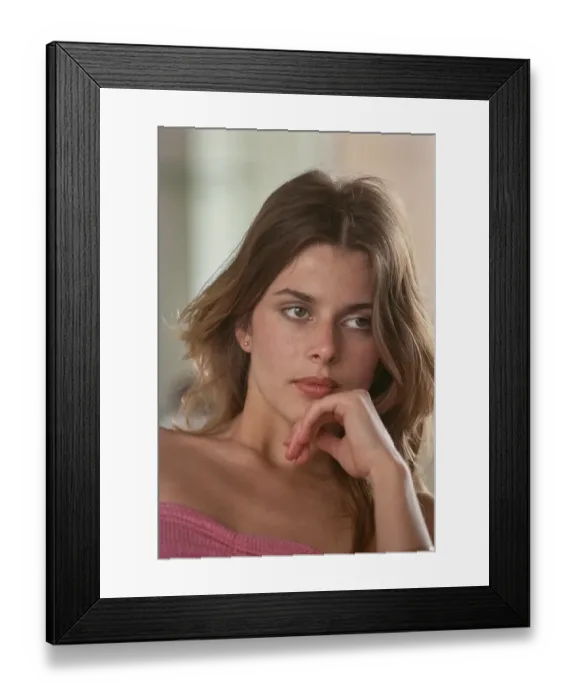 Framed Print : Nastassja Kinski, German Fashion Model & Actress Framed Print : Nastassja Kinski, German Fashion Model & Actress