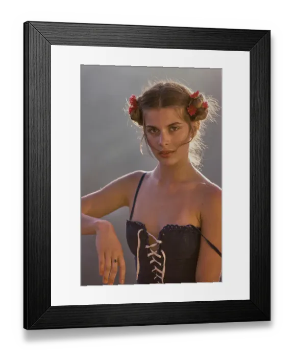 Framed Print : Nastassja Kinski, German Fashion Model & Actress Framed Print : Nastassja Kinski, German Fashion Model & Actress