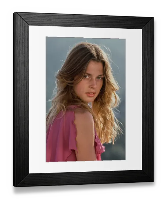 Framed Print : Nastassja Kinski, German Fashion Model & Actress Framed Print : Nastassja Kinski, German Fashion Model & Actress