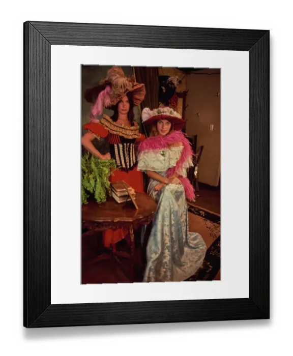 Framed Print : Brigitte Tocki & Nastassja Kinski Framed Print : Brigitte Tocki & Nastassja Kinski