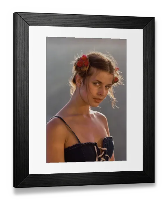 Framed Print : Nastassja Kinski, German Fashion Model & Actress Framed Print : Nastassja Kinski, German Fashion Model & Actress